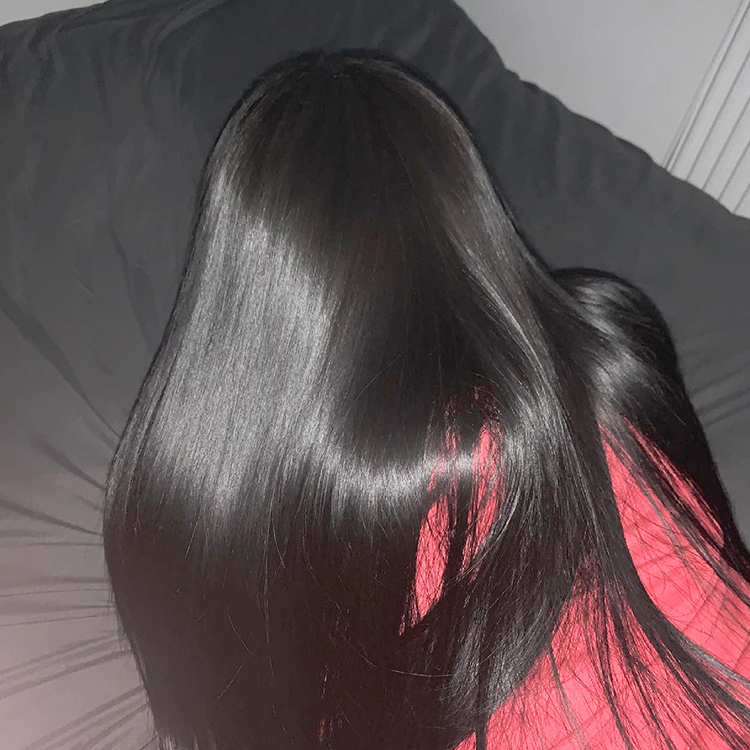 Factory Price 13X4 13X6 Long 40 Inch Bone Straight Wig Human Hair Lace Front Wig 180% Density