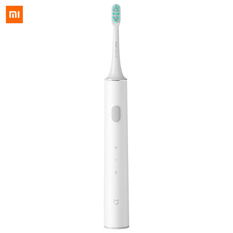 Оригинальная звуковая электрическая зубная щетка Xiaomi T300, высокочастотная, вибрационная, белая, портативная, Глубокая очистка, беспроводная, уход за полостью рта