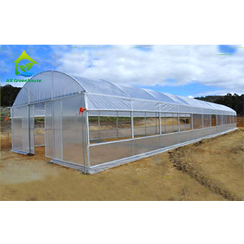 Commercial aquaponics systems commercial shade house For Agriculture Low cost Tunnel Greenhouse For Sale