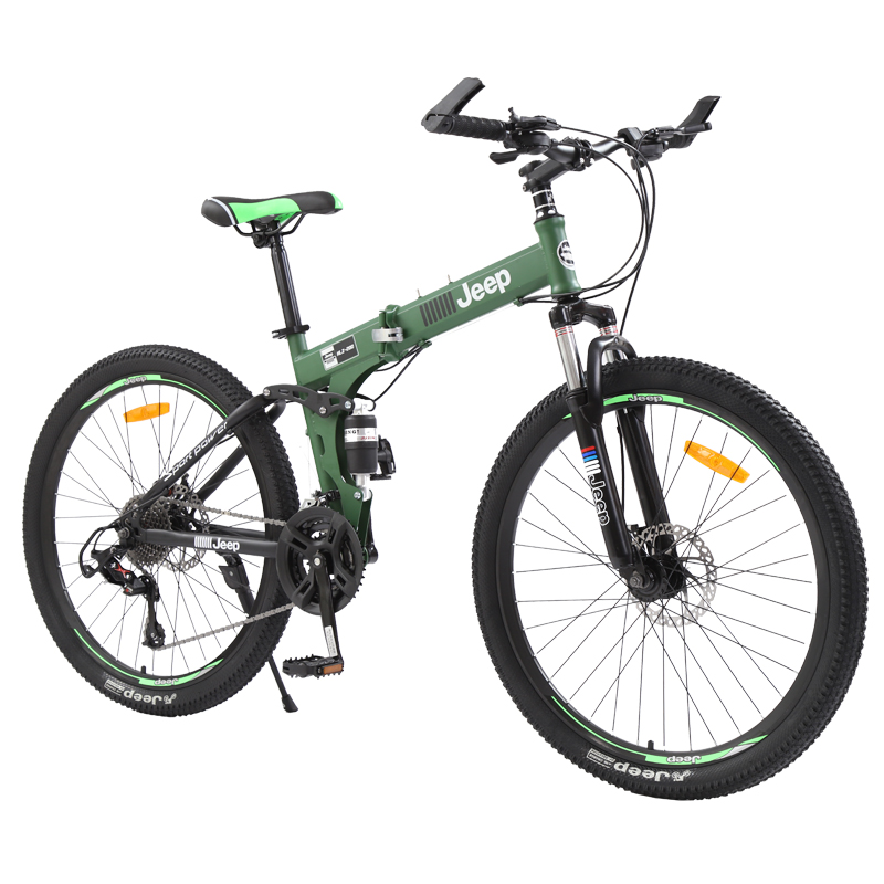 26 inch mountain folding adult bicycle with double shock absorption bicycle