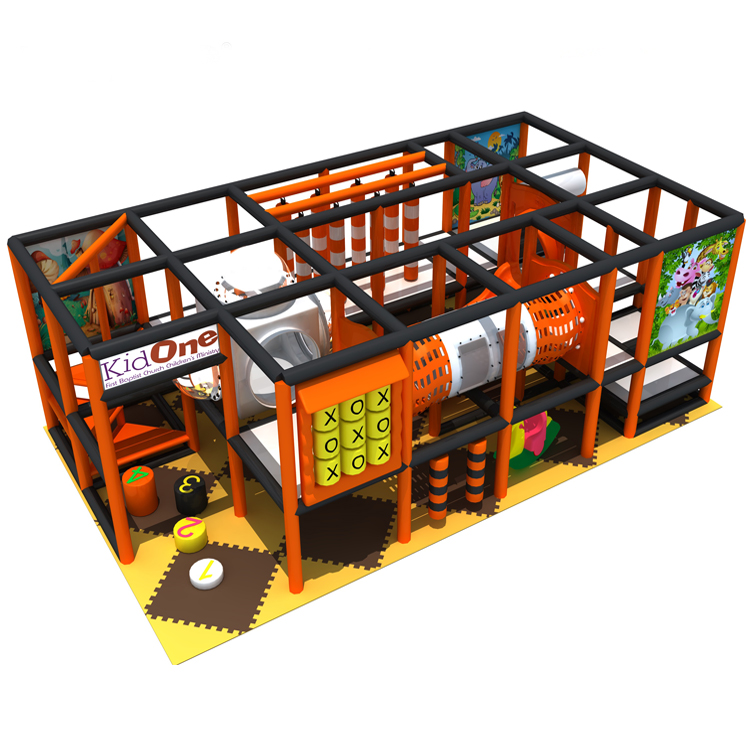 Kids indoor playground designer slides playground soft play area