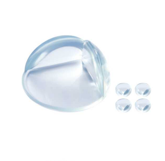 Silicone Child Safety Desk Corner Transparent Anti-Collision Angle Protective Cover Metal Table Baby Corner Protector