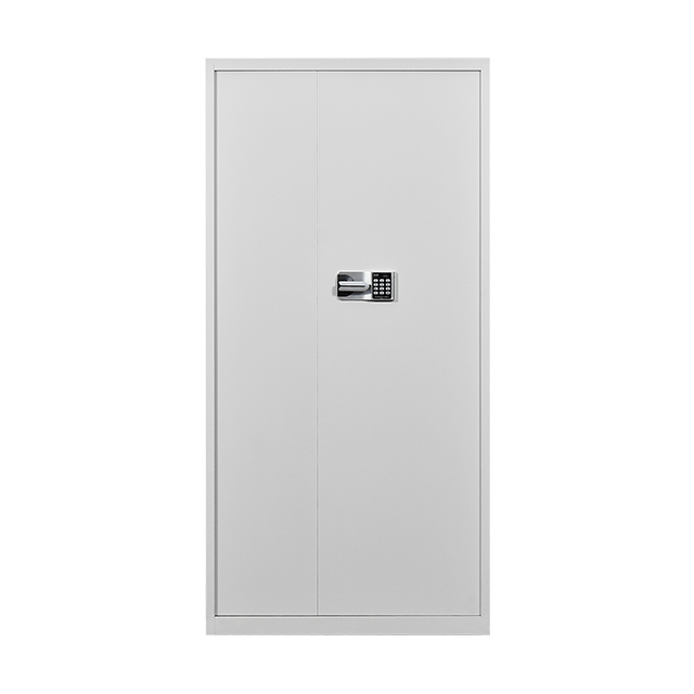 High Security Office Confidential Cupboard Steel File Cabinet with Digital Lock With 2 Doors