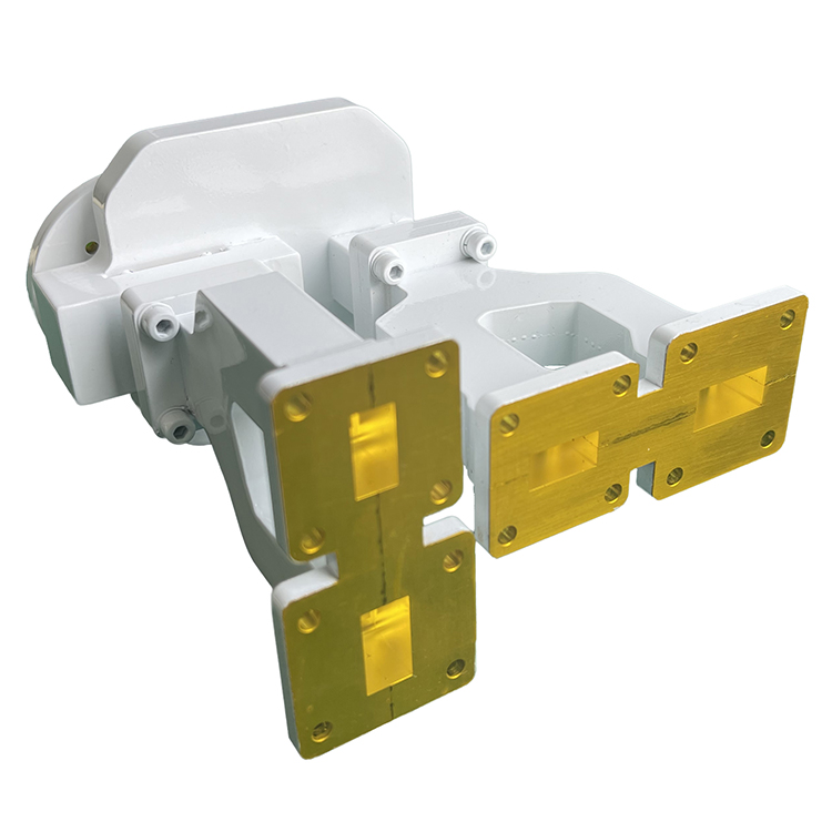 Receive Signal Satellite communications DBS line polarization four port duplexer