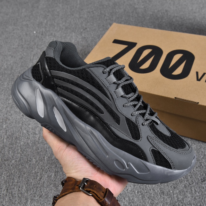 Флуоресцентные кроссовки Yeezy 700 V2 для мужчин и женщин, спортивная обувь для бега, большие размеры США 13 ЕС 47, 700
