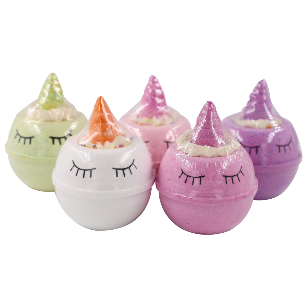 Custom logo christmas glitter unique rose natural organic luxury large sea salt fizzy luxury unique cute bath bombs for kids
