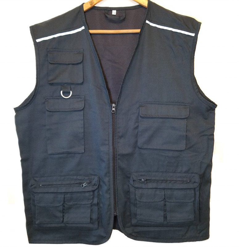 High visible Allround photograph waistcoat HI VIS Trucker working vest Outdoor fishing vest Hunting kidney protection waistcoat