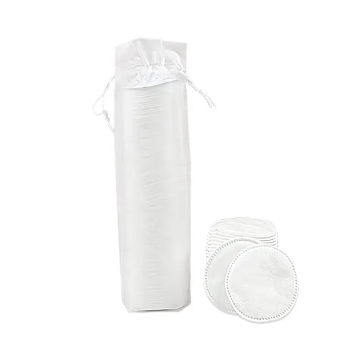 Disposable Round Cotton Pad Biodegradable Disposable Round 100% Pure Cotton Round Pad
