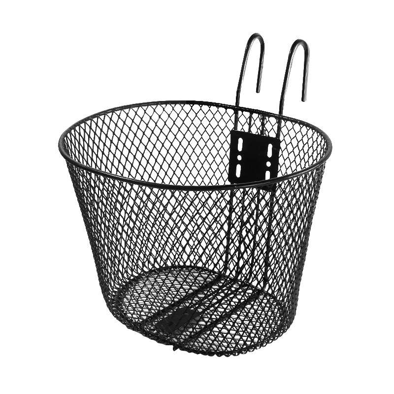 Stainless Steel Wire Black Mesh Bicycle Basket Steel Wire Bike Basket