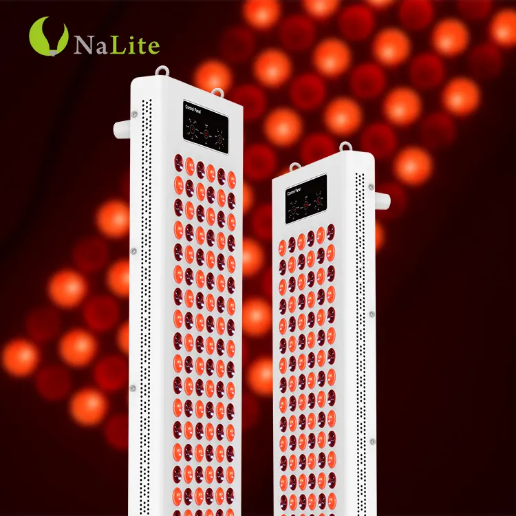 630 660 810 830 850 Nm Red Light Therapy Lamp Infrared Physiotherapy Light Therapy Sauna Tanning Lamps For Home Use Full Panels