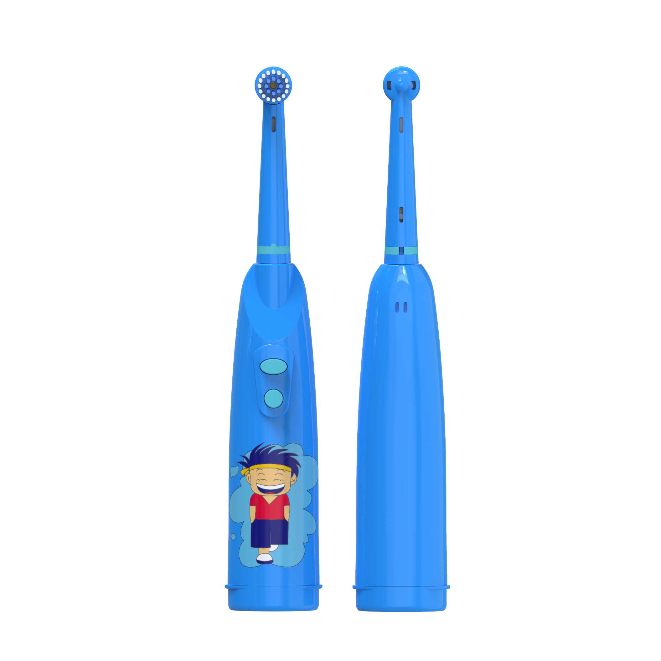 Kids Electric Toothbrushes battery-operated Portable Cute Cartoon Soft Brush Electric Sonic Toothbrush for Chlidren