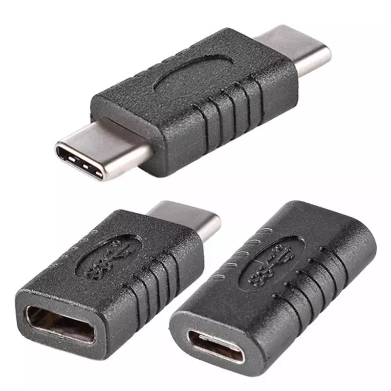 Мини USB Type-C USB-C Расширение муфта адаптер мужской/женский на обоих концах для подключения внешних устройств к/женский разъем штепсельные вилки до 10 Гбит/с