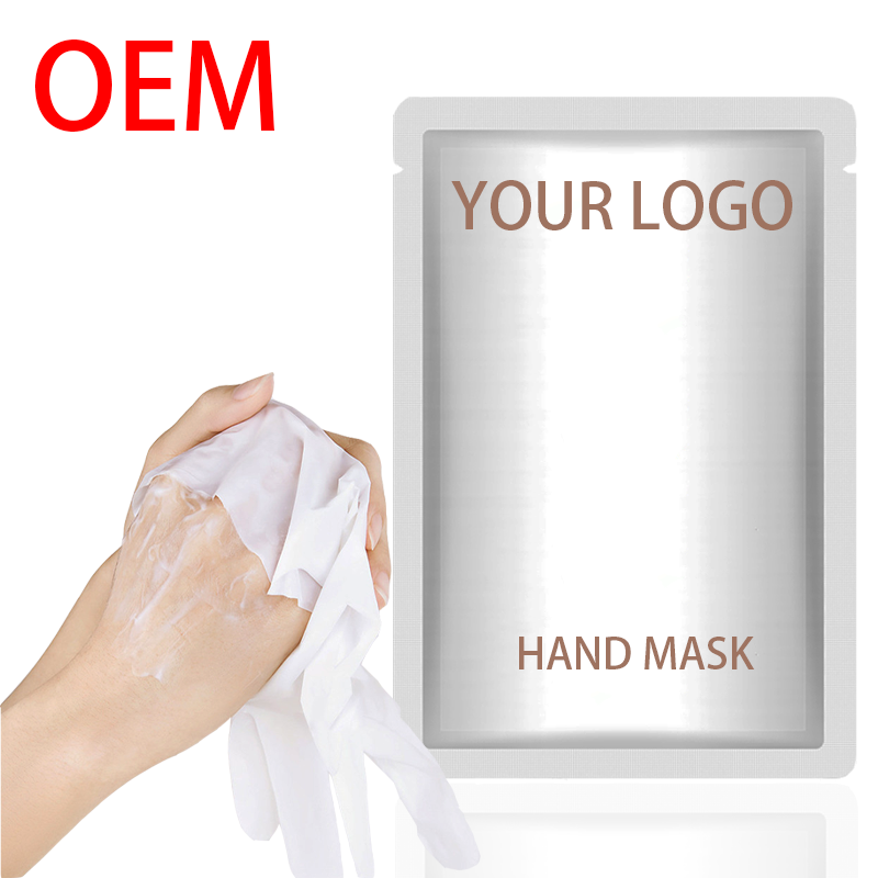 2021 OEM private label beaute lamar hot sell aloe scent skin whitening moisturizing hand mask sheet 40g