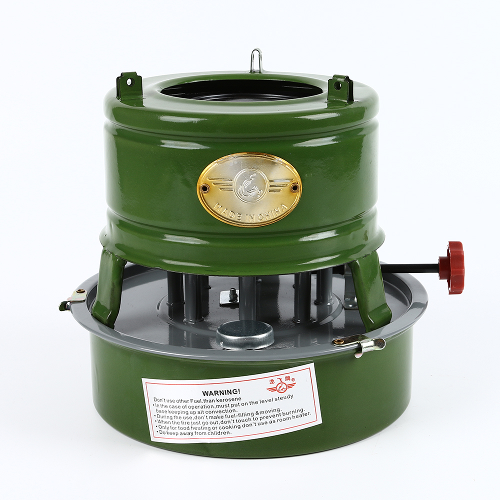 Outdoor Kerosene Stove Mini Camping Tent Oven Survival Furnace cast iron enamel stove wild camping survival kit