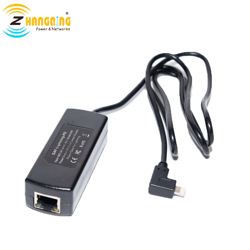 Разветвитель PoE, 5 В, 802.3af, Ethernet, для зарядки и передачи данных, до 100 м