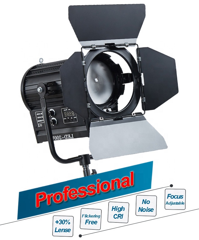 200Watt White COB LED Daylight Photography Camera Video Film Fresnel Spot Light