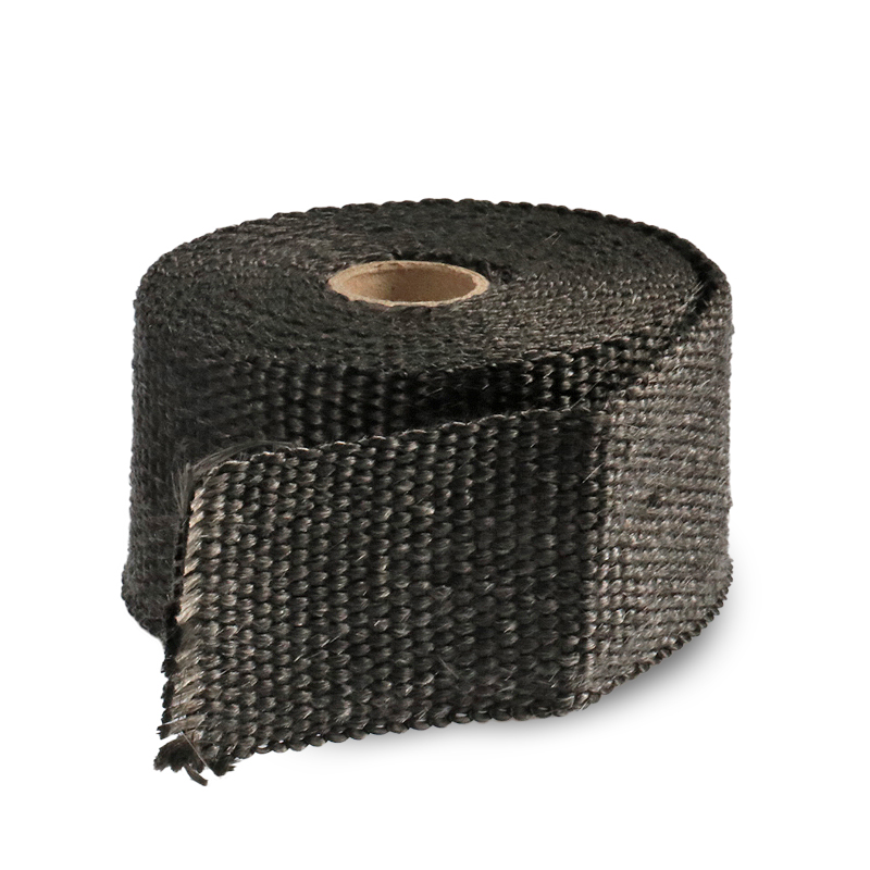 5 Meter Black Universal Fiber Glass Heat Protection Motorcycle Exhaust Thermal Pipe Wrap Tapes