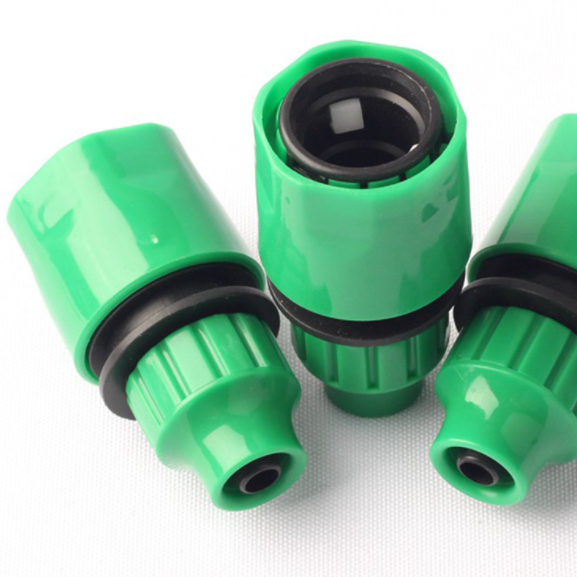 Garden connector for faucet and pipe and gun