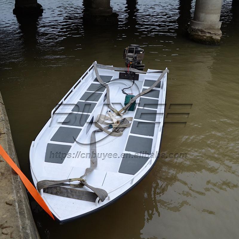 Low Cost Commercial Sporty Speed Boat Recreation and Relaxing Fishing Boat Without Outboard Engine On Sale