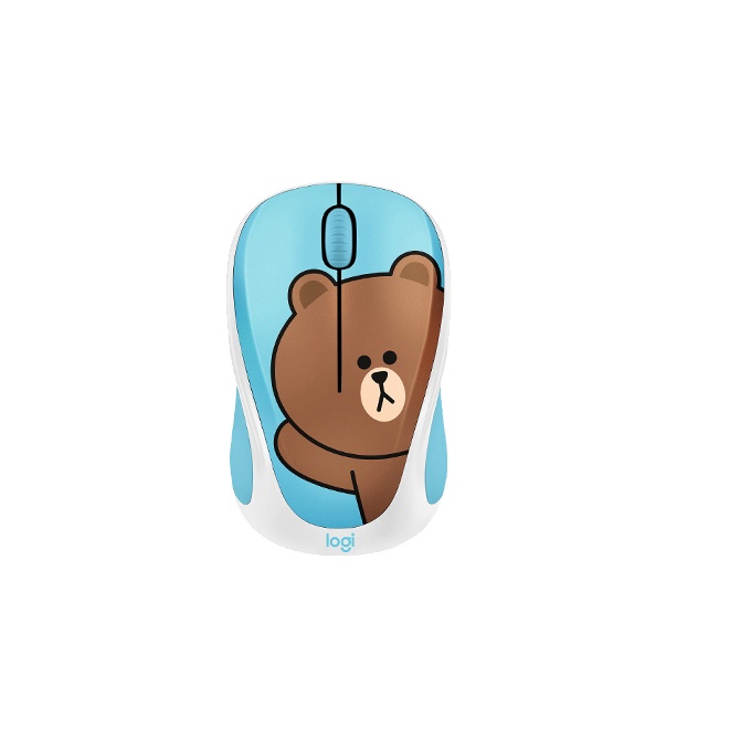 Мышь Logitech Line для друзей, мультяшная беспроводная мышь, тройная совок, мороженое, конусная беспроводная мышь