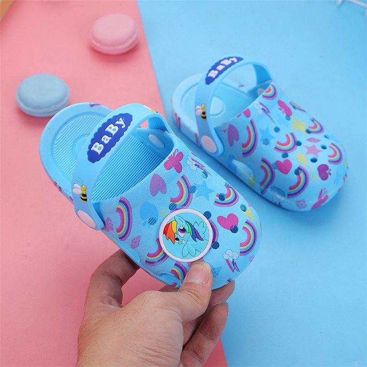 Children's Casual Shoes 2021Cartoon Hole Sandals Shoes Non -slip Soft Girls Shoes Summer Beach Slippers