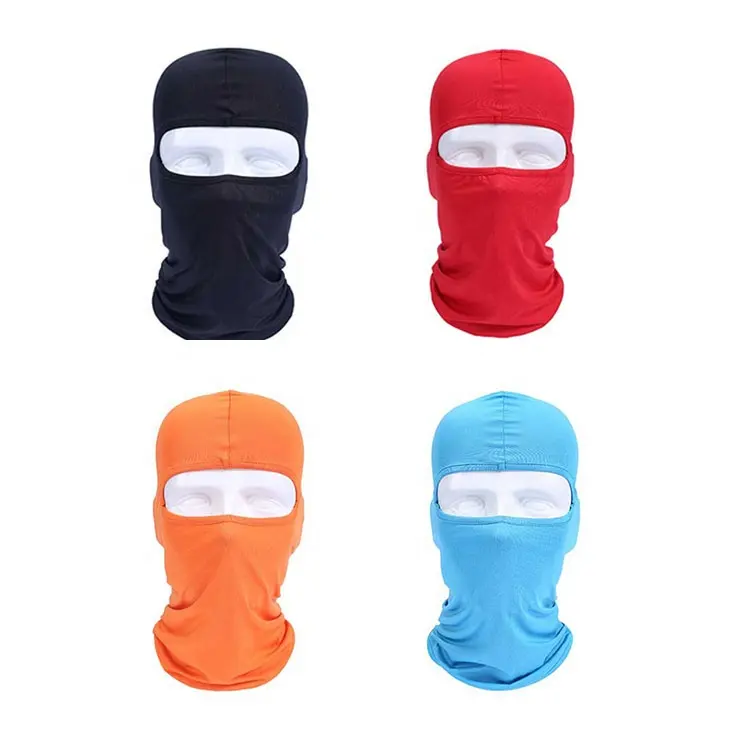 Cheapest balaclava plain color windproof breathable cycling balaclava for outdoor activity