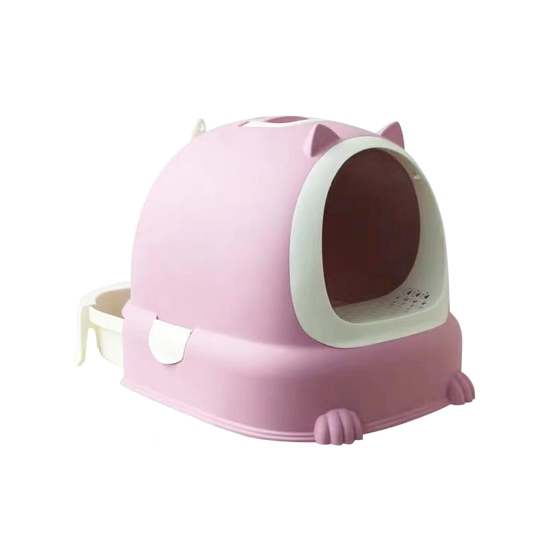 New Design Large Foldable Cat Litter Box with Drawer Full Enclosed Pet Toilet Box