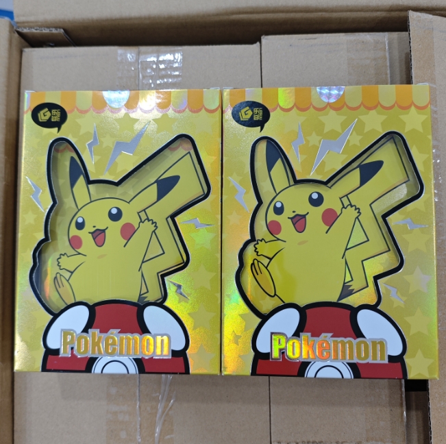 2024 Wholesale Japan Anime Collectible Card Premium Poke Mon Map Collection 4 Pocket Holder Portfolio Trading Card