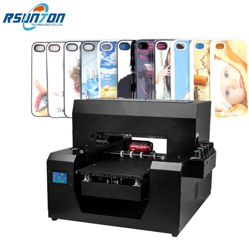 Прямая продажа с завода струйный цифровой 3d L1800 Uv чехол для телефона A4 Uv принтер цена УФ планшетный принтер