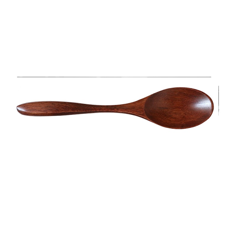 Wholesale Customized LOGO Mini Natural Phoebe Wooden Dispenser Spoon Fancy Nanmu Wood Honey Dipper Stick seasoning Spoons