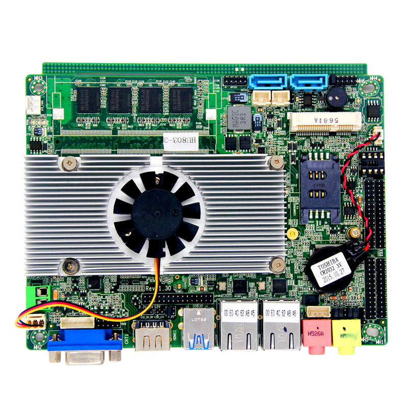 Встроенный процессор Intel Core Broadwell-U Soc i3/i5/i7, материнская плата промышленного планшета BGA1168, встроенная оперативная память 2 ГБ/4 ГБ DDR3L