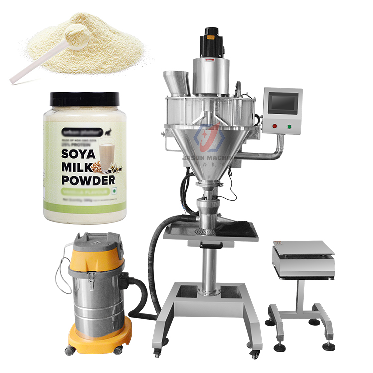 Automatic manule commercial wholesale milk powder can jar filling machine