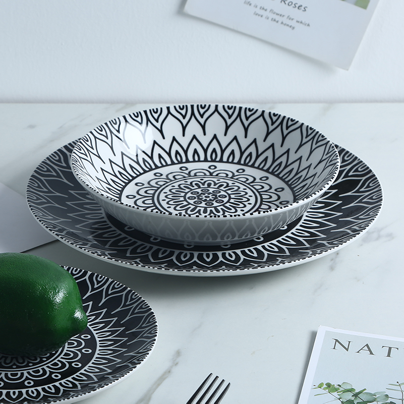 nordic plate set ceramic dinner ceramic plates bowl bowl plates ceramic simple