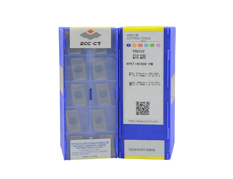 APKT160408-PM YBG202 100% оригинальный ZCC CT токарный станок с ЧПУ режущие инструменты фрезерная карбидная вставка