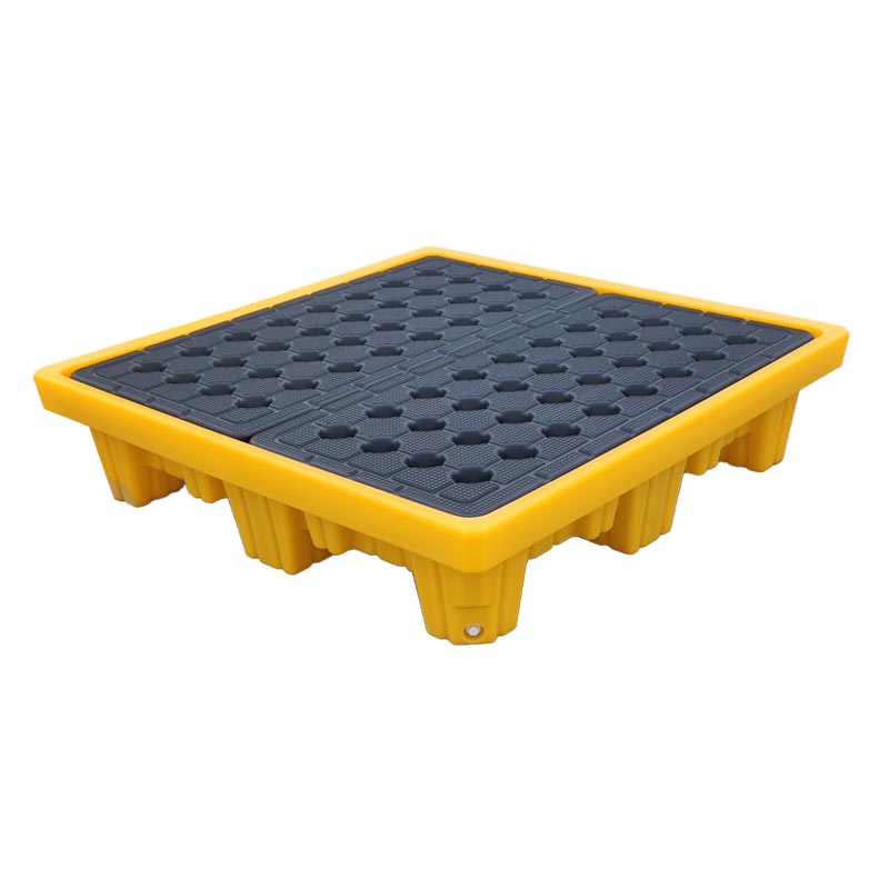 4 drum spill deck pallet secondary container sump containment