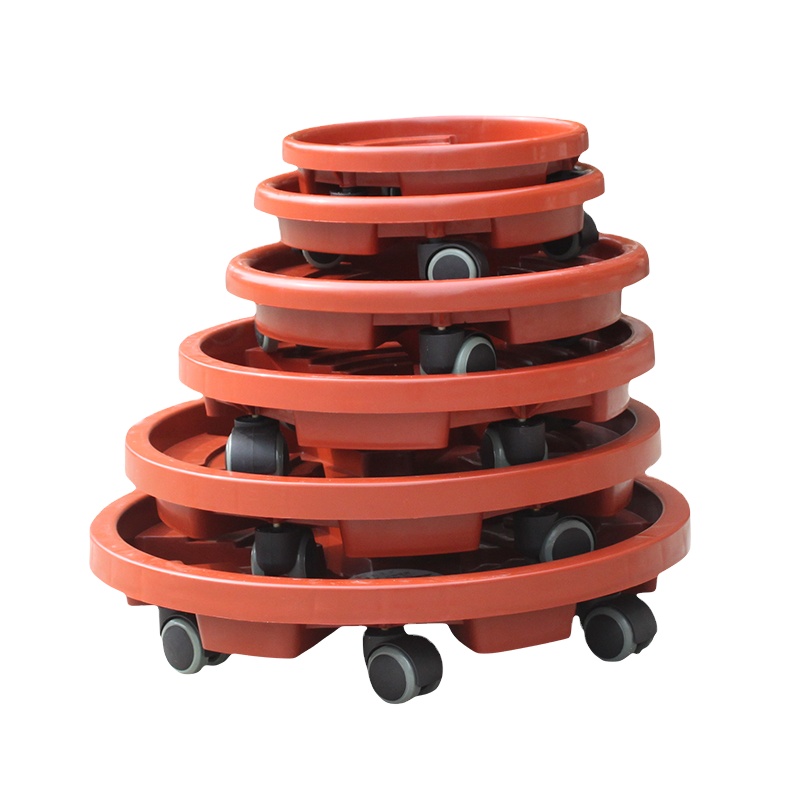 Hot Selling Cheap Collect Water Brick Red Household Round Shape Tray