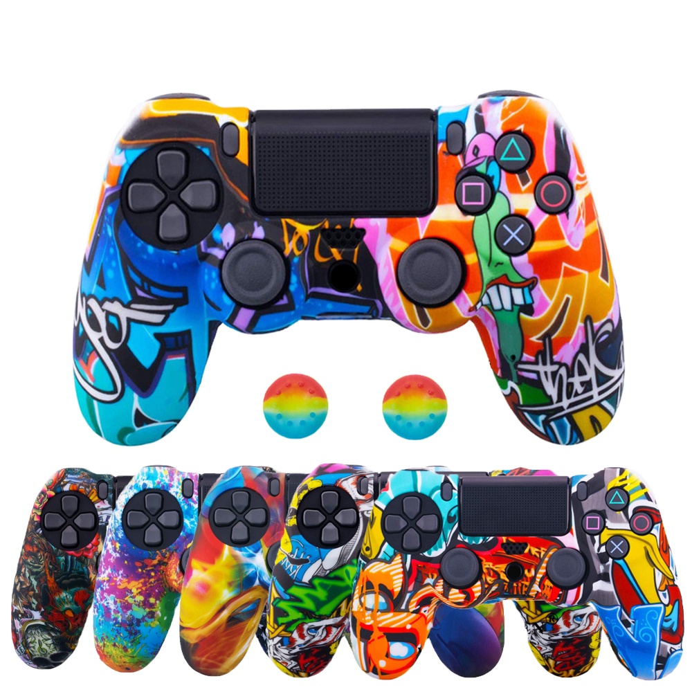 Мягкий силиконовый гелевый резиновый чехол для контроллера SONY Playstation 4 PS4 защитный чехол для геймпада Playstation 4