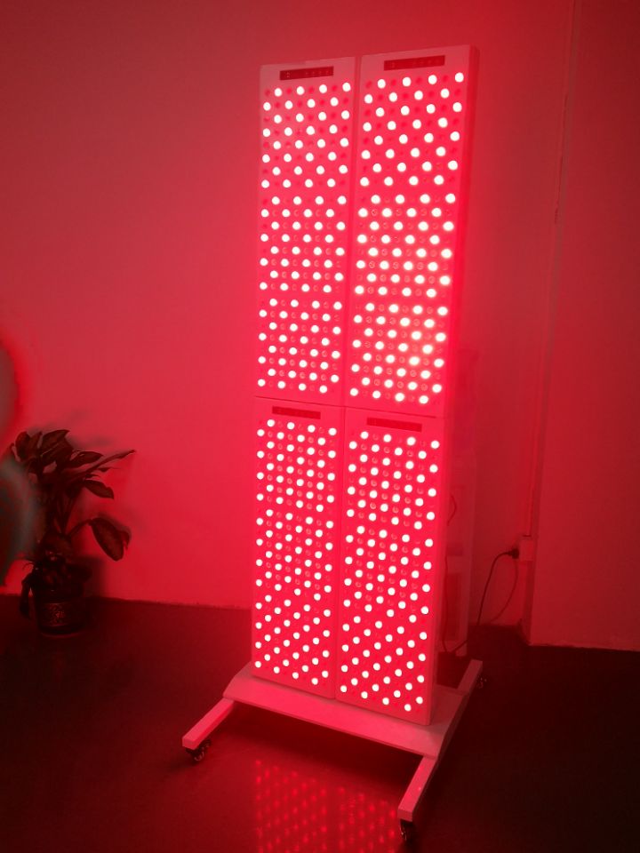 SAIDIPRO 660nm 850nm Красный Инфракрасный полный корпус светодиодной терапии 900W красный свет терапии панель с таймером для ухода за кожей