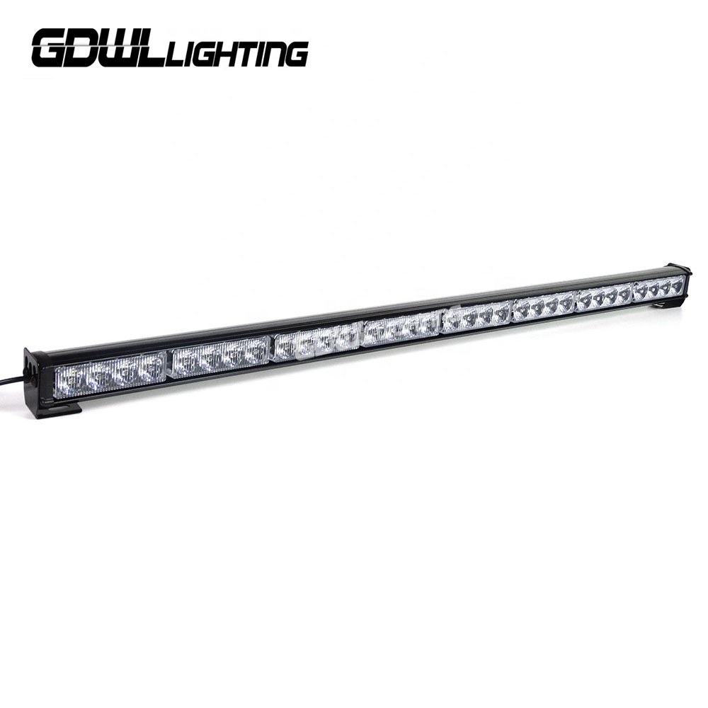 GDWLLIGHTING 36" Multi color 32 LED directional traffic advisor light stick bar DC12V 24V