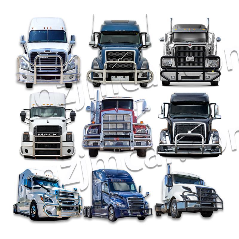 Защита для оленя из нержавеющей стали под заказ, для Freightliner Cascadia Volvo Vnl Kenworth T602 pitbilt International Prostar Mack