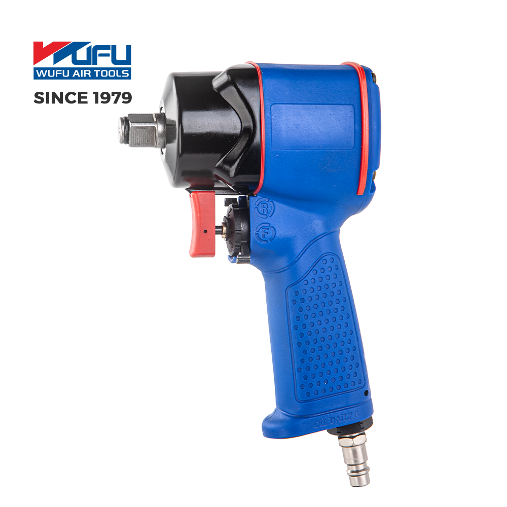 WFI-3370 610Nm 1/2" ultra compact mini pneumatic air impact wrench