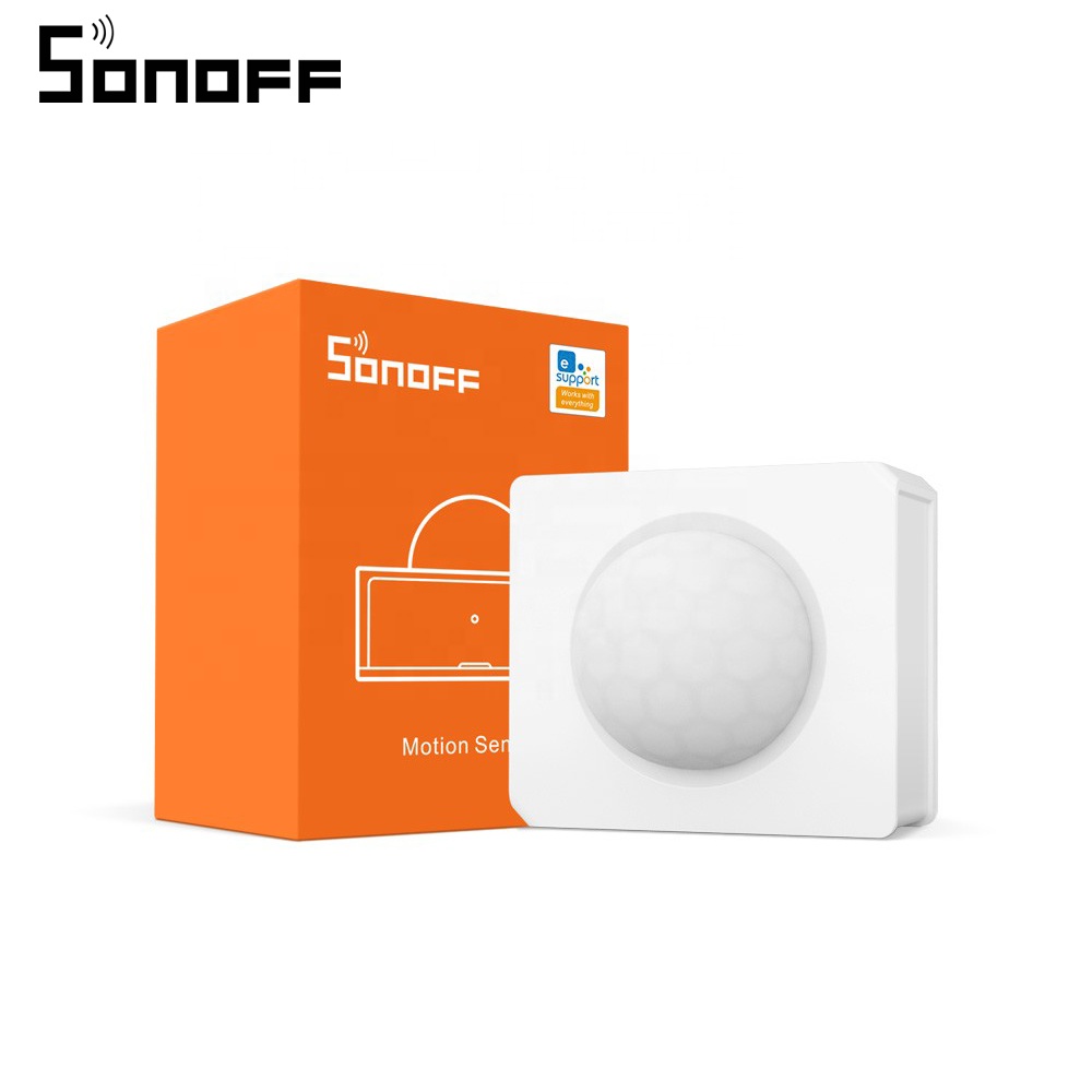 Sonoff SNZB-03 - Smart Zigbee Motion Sensors And Detectors Trigger Alarm Works With Zigbee Bridge Low-Battery Notification