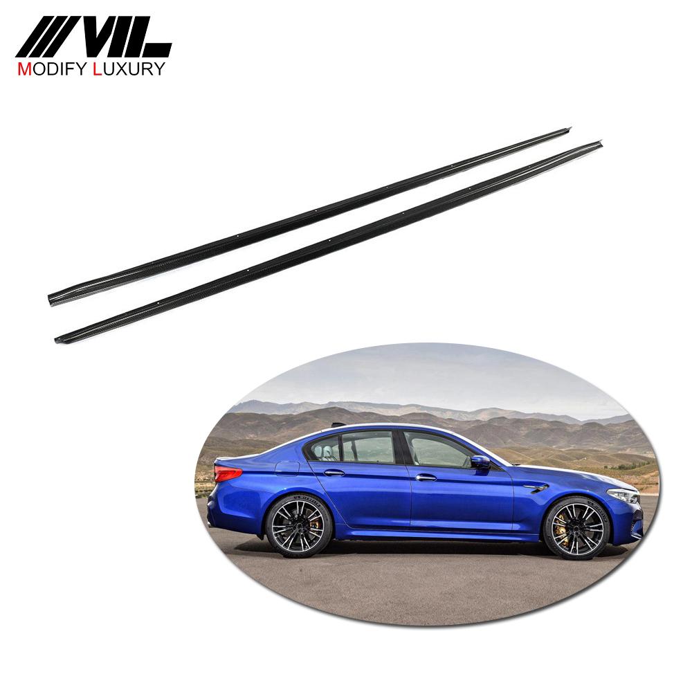 Боковые юбки из углеродного волокна для BMW F90 M5 G30 M-Sport 2018-2019