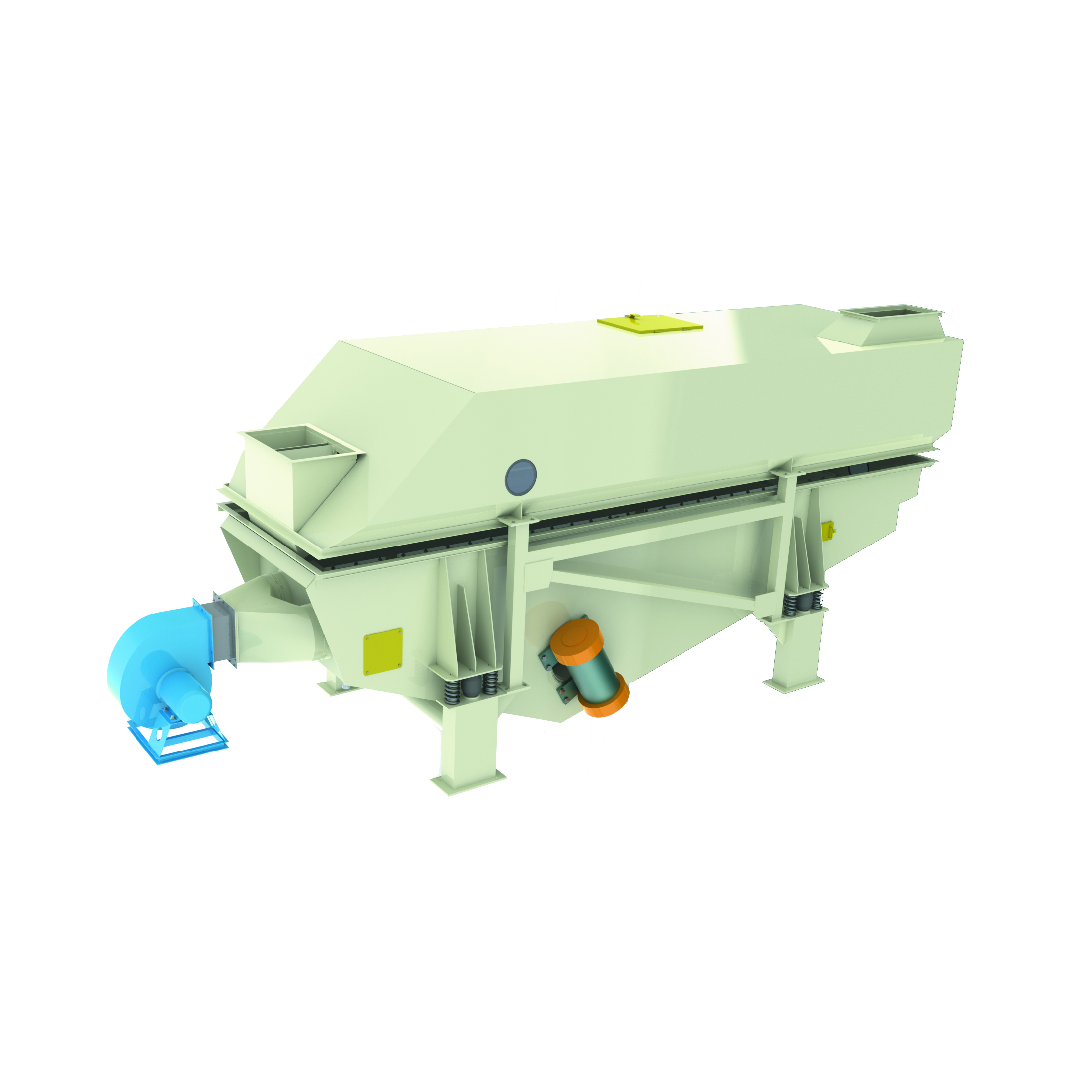 Vibration fluidized bed cooler has good cooling effect