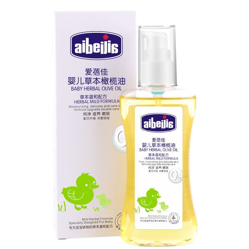 120ml baby Herbal Skin Care Olive Oil baby massage touch Oil Moisturizing Skin Care Moisturizing Oil