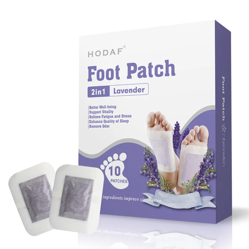 Foot Patches To Remove Toxins 2 IN 1 Bamboo Vinegar Detox White Foot Patch Detox Plaster