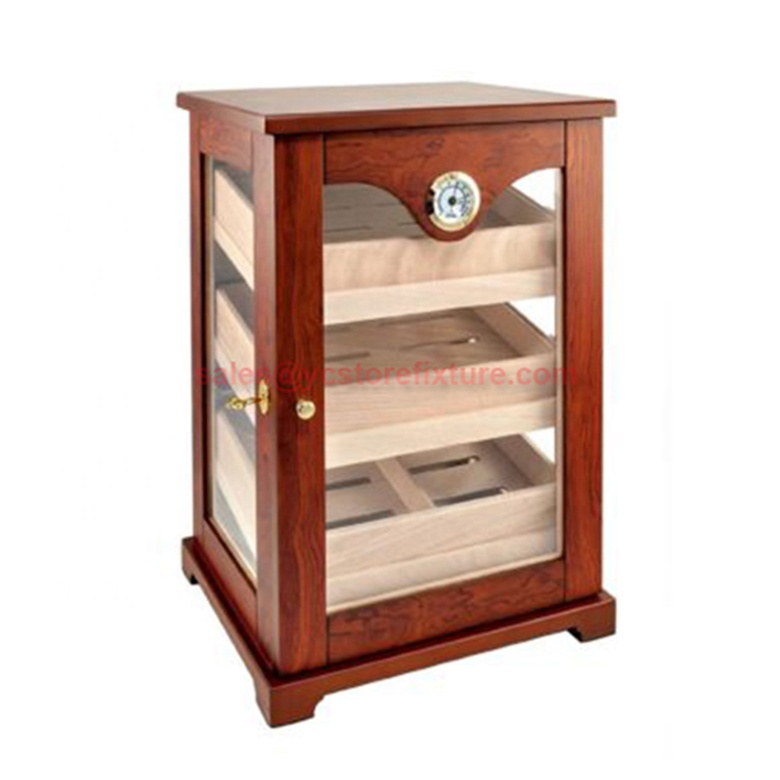 China factory luxury style countertop wooden cigar humidor