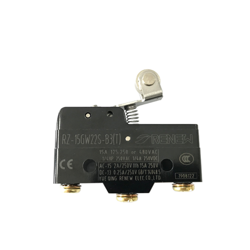 RZ-15GW22S-B3 Короткие Петля металлический Микропереключатель с роликовым рычагом микро переключатель