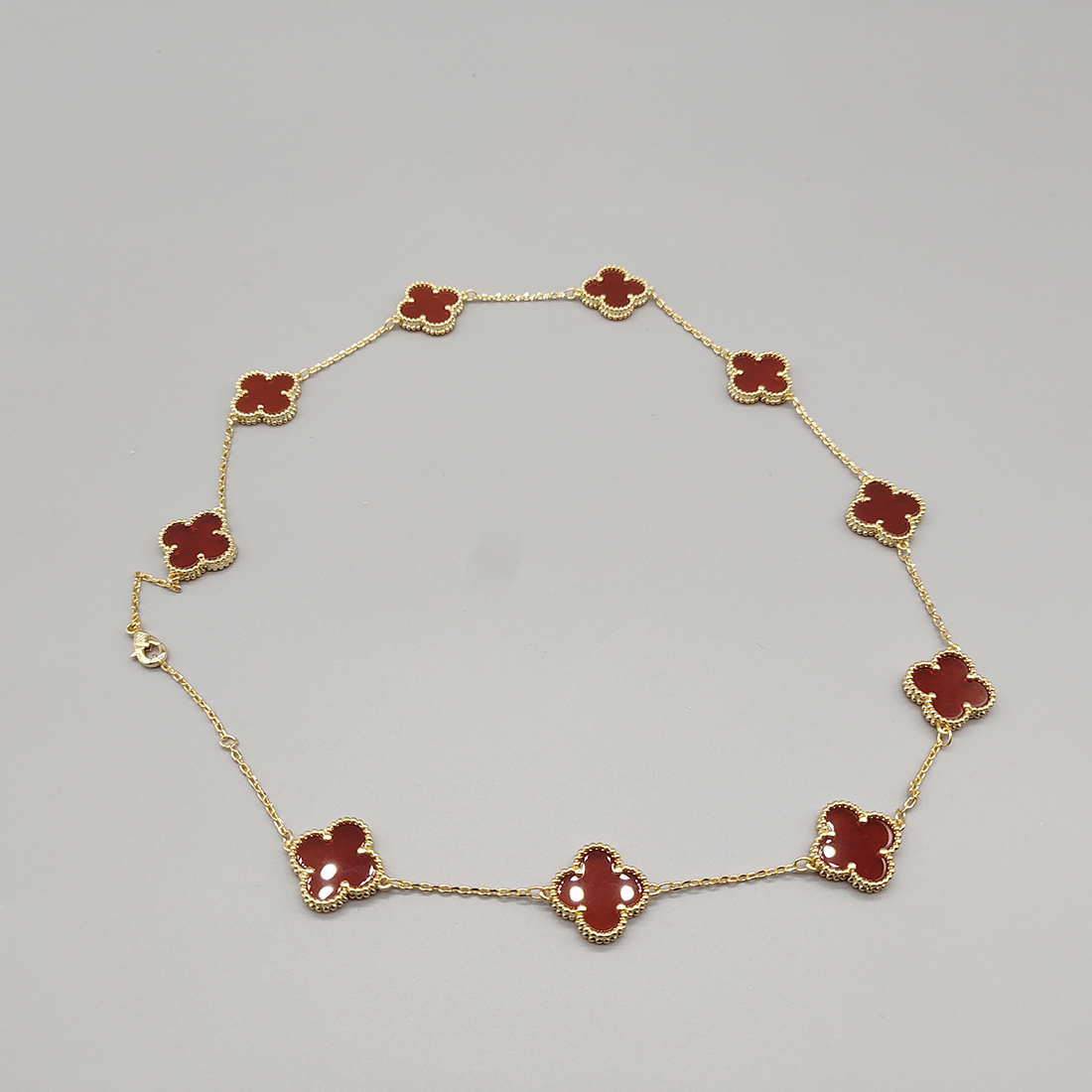 Charm Fashion Trendy Factory Wholesale 925 Sterling Silver flower necklace Women 's Jewelry Sets