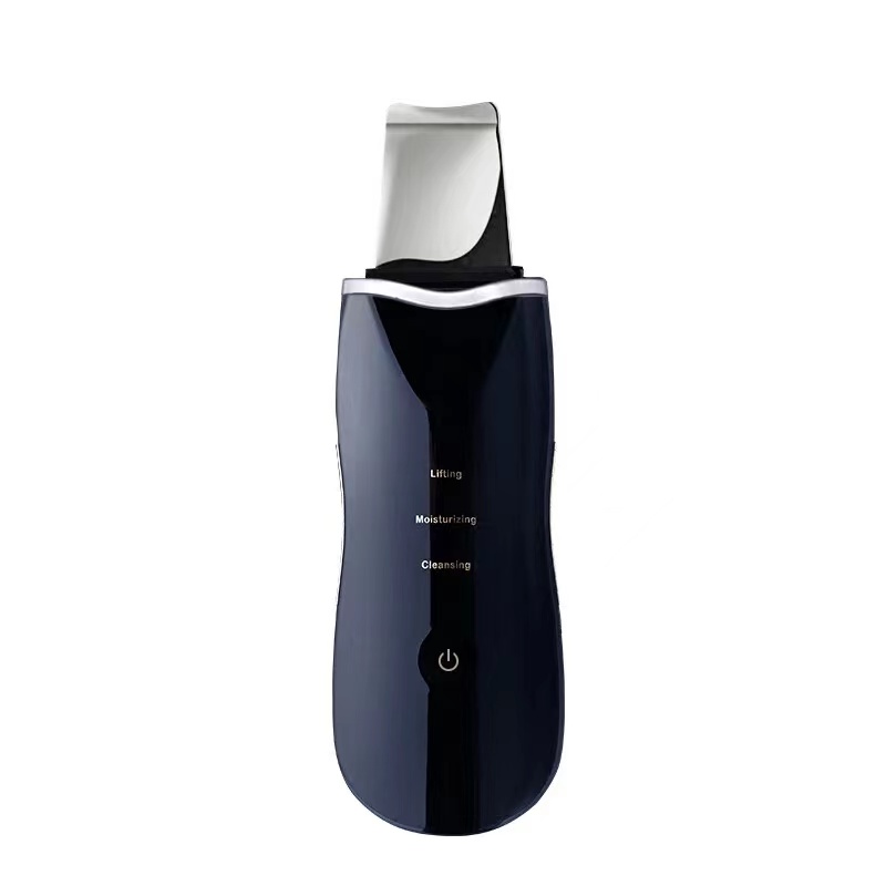 Portable Ion Ultrasound Facial Spatula Face Peeling Ultrasonic Skin Scrubber Ultrasonic Face Scrubber